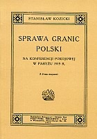 Sprawa granic Polski na konferencji pokojowej w Paryżu 1919 r.