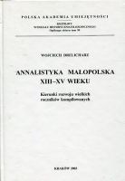 Annalistyka Małopolska XIII-XV wieku