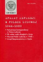 Aparat represji w Polsce Ludowej 1944-1989 1 (8-9) 2011