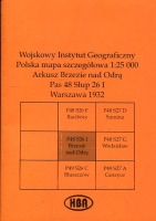 Arkusz Brzezie nad Odrą Pas 48 Słup 26 I Polska mapa szczegółowa 1:25000