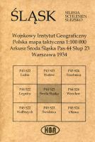 Arkusz Środa Śląska Pas 44 Słup 23 Polska mapa taktyczna 1:100000 ŚLĄSK