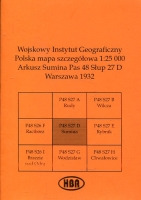 Arkusz Sumina Pas 48 Słup 27 D Polska mapa szczegółowa 1:25000