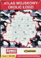 Atlas wojskowy okolic Łodzi