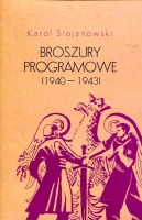 Broszury programowe (1940-1943)