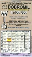 Dobromil - mapa WIG skala 1:100 000