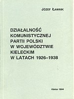 Działalność Komunistycznej Partii Polski w województwie kieleckim w latach 1926-1938