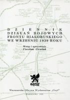 Dziennik działań bojowych Frontu Białoruskiego we wrześniu 1939 roku