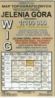 Jelenia Góra - mapa WIG w skali 1:100 000