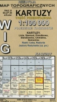 Kartuzy - mapa WIG w skali 1:100 000