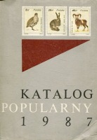 Katalog popularny znaczków pocztowych ziem polskich 1987