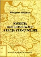Kwestia Czechosłowacji a racja stanu Polski