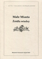 Małe Miasta. Źródła wiedzy