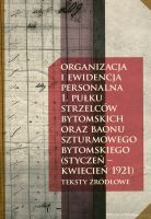 Organizacja i ewidencja personalna 1. Pułku Strzelców Bytomskich oraz Baonu Szturmowego Bytomskiego (styczeń - kwiecień 1921)