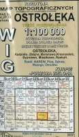 Ostrołęka - mapa WIG skala 1:100 000