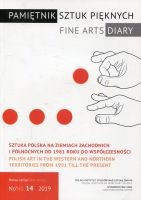 Pamiętnik Sztuk Pięknych / Fine Arts Diary Nr/No. 14/2019