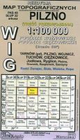 Pilzno - mapa WIG skala 1:100 000