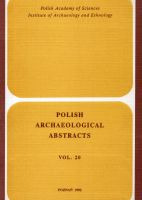 Polish archaeological abstracts