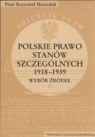 Polskie prawo stanów szczególnych 1918 - 1939
