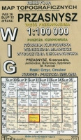 Przasnysz - mapa WIG skala 1:100 000