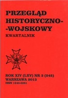 Przegląd historyczno-wojskowy rok XIV (LXV) nr 2 (245)