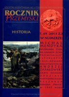 Rocznik Przemyski Historia 2013
