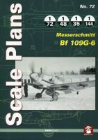 Scale Plans No. 72 Messerschmitt Bf 109 G-6