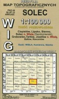 Solec - mapa WIG w skali 1:100 000