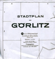 Stadtplan von Gorlitz 1937