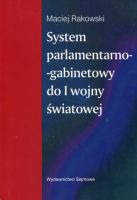 System parlamentarno-gabinetowy do I wojny światowej