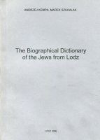 The Biographical Dictionary of the Jews from Lodz