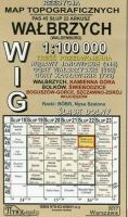 Wałbrzych - mapa WIG w skali 1:100 000