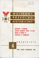 Wojskowy Przegląd Historyczny 4 (146) Rok XXXVIII - 1993
