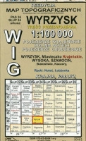 Wyrzysk - mapa WIG w skali 1:100 000