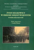 Żydzi krakowscy w okresie międzywojennym